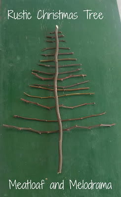 Rustic twig tree