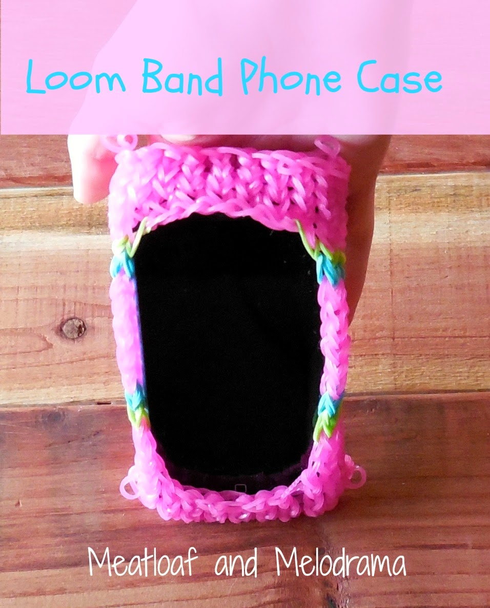 iphone case made from loom bands