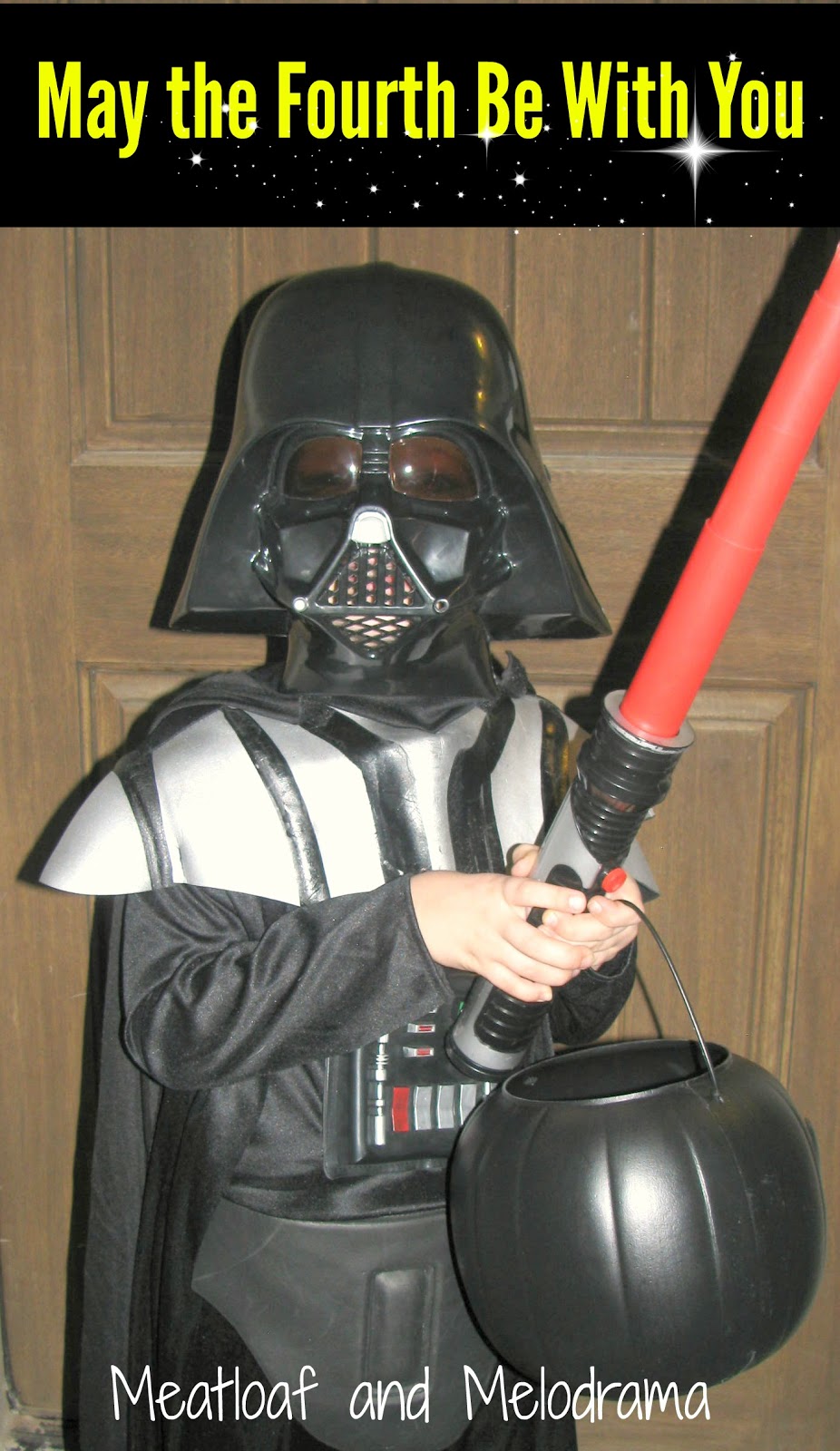 boy in Darth Vader costume Star Wars