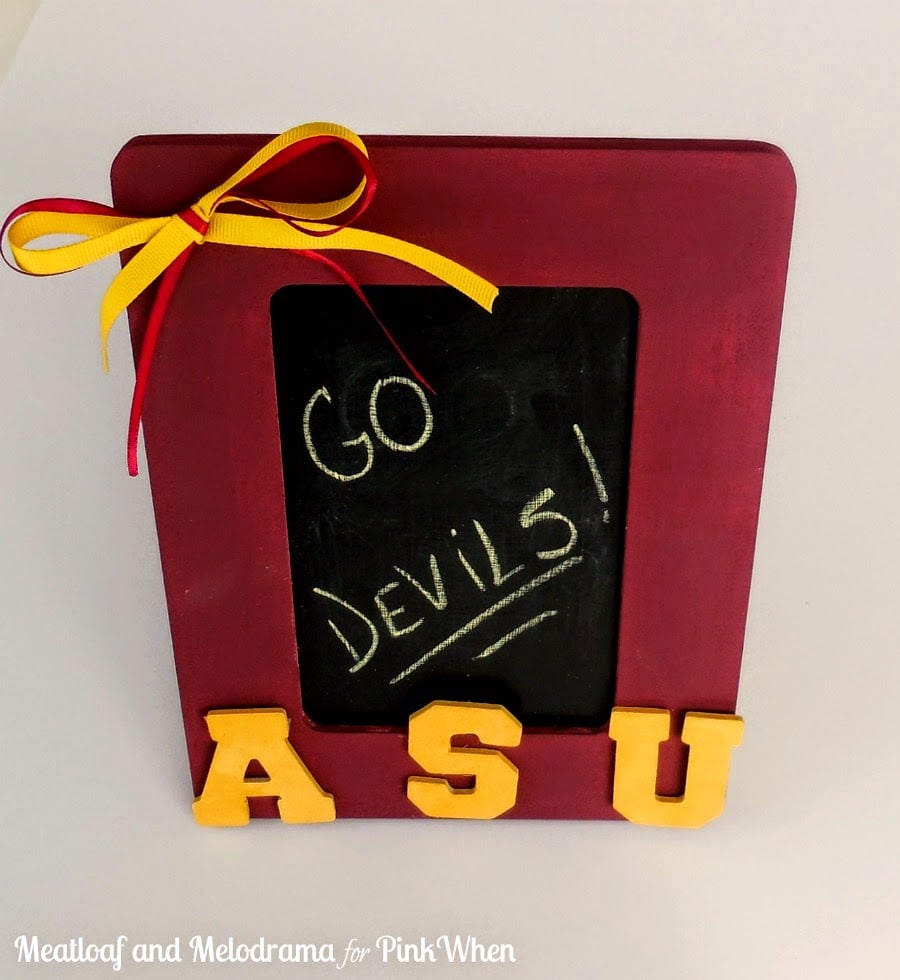 Team Frames At Pinkwhen Meatloaf And Melodrama Asu Maroon And Gold Frame