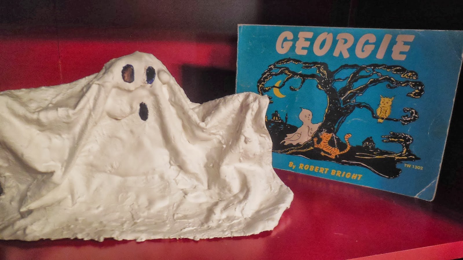 paper mache ghost and georgie the ghost book