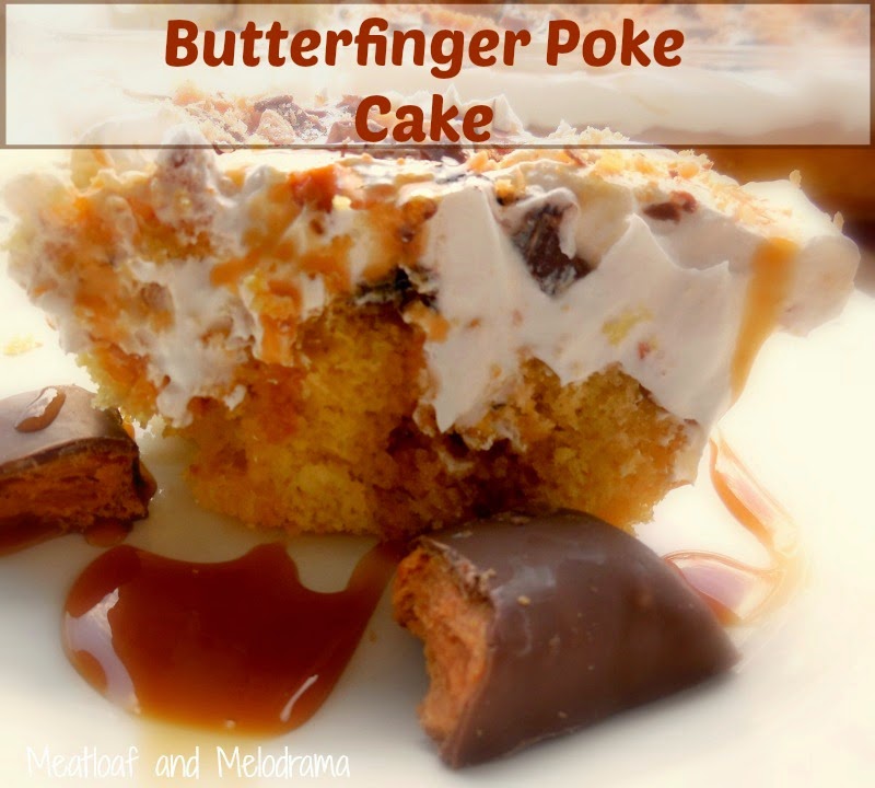 butterfinger poke cake recipe