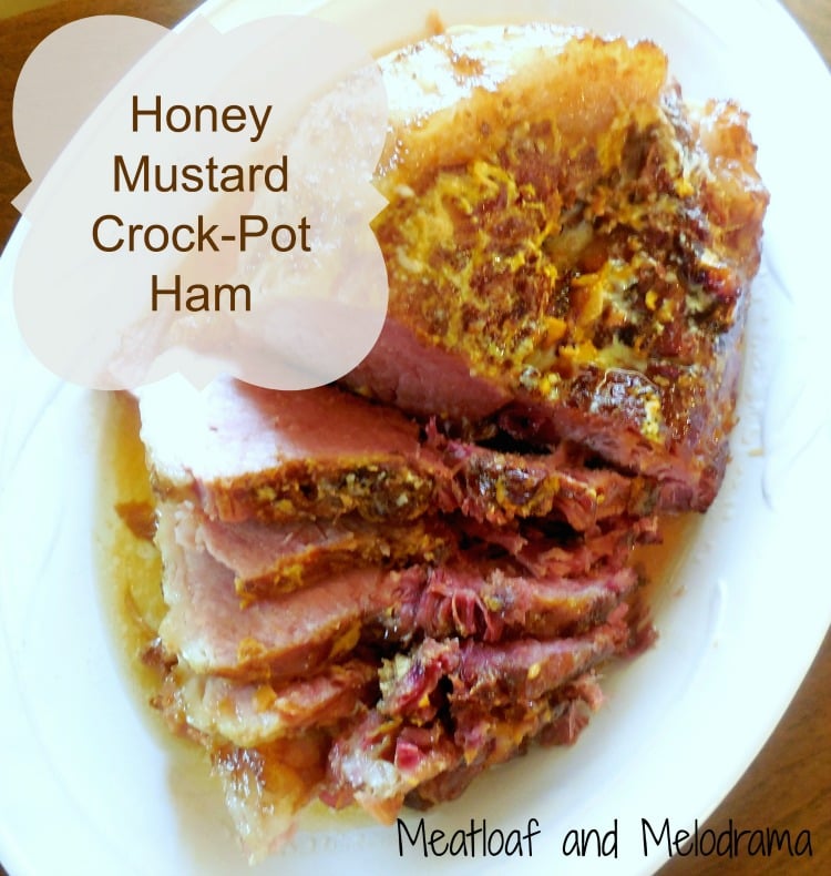 honey mustard crock pot ham
