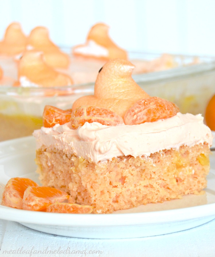 orange-creamsicle-cake-with-marshmallow-peeps