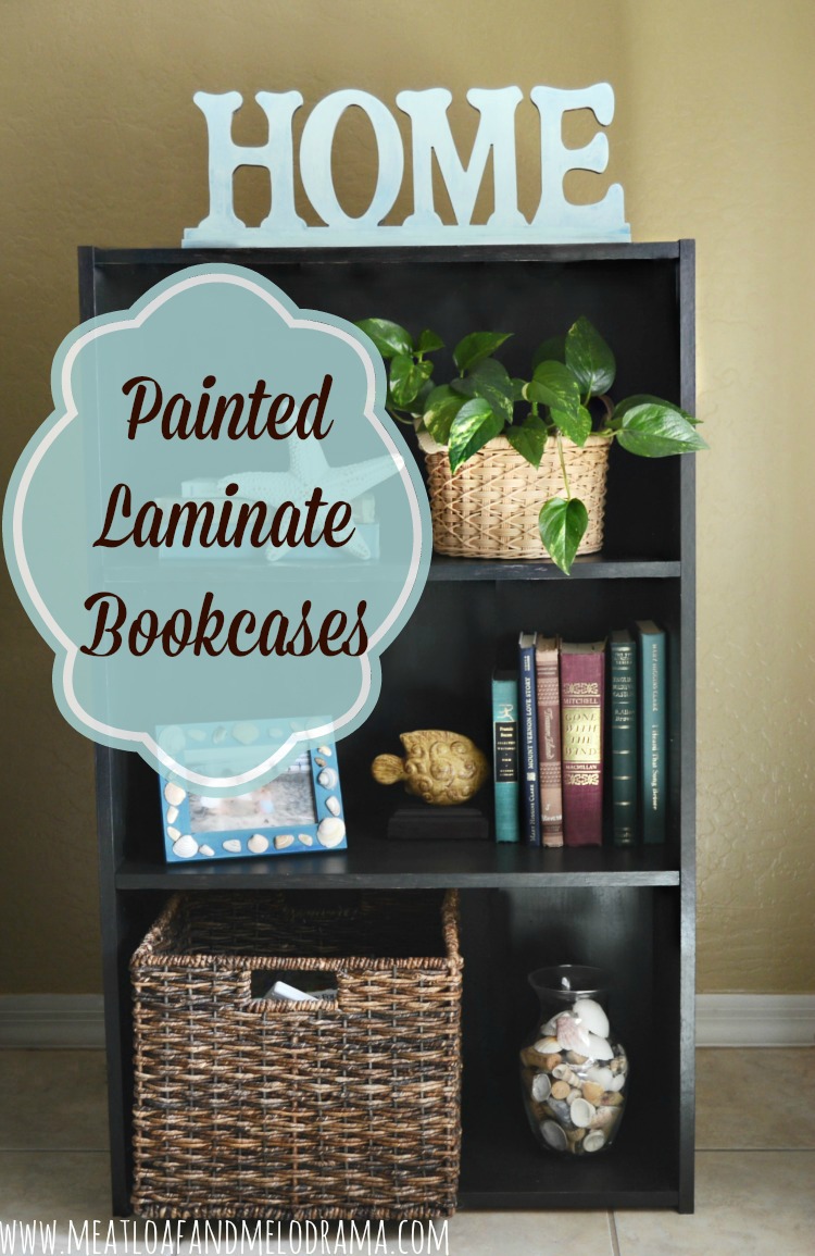 Painted Laminate Bookcases Meatloaf And Melodrama