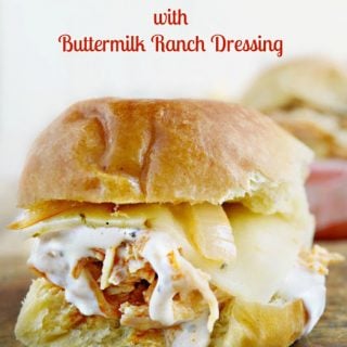 crock-pot buffalo chicken sliders
