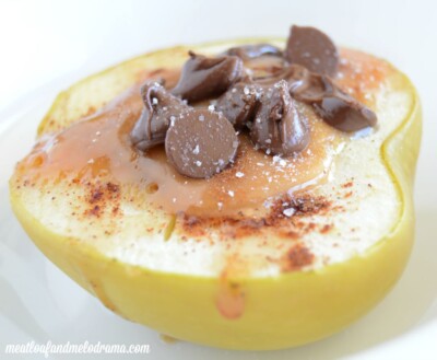 Baked Caramel Stuffed Apples - Meatloaf and Melodrama