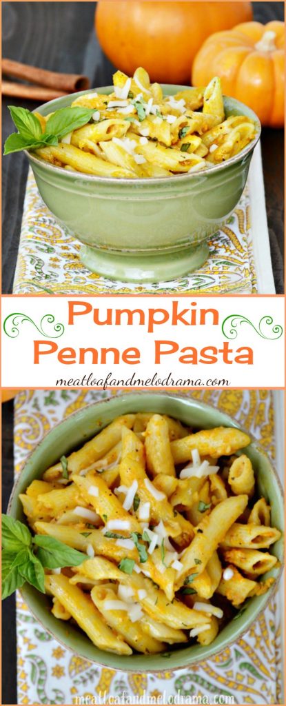 Pumpkin Alfredo Penne Pasta Recipe