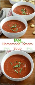 Easy Homemade Tomato Soup - Meatloaf and Melodrama