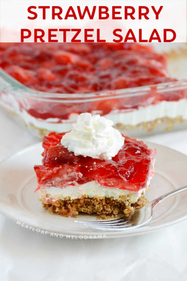 Strawberry Pretzel Salad recipe
