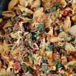 one-pan-mexican-pasta-skillet