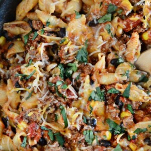 one-pan-mexican-pasta-skillet