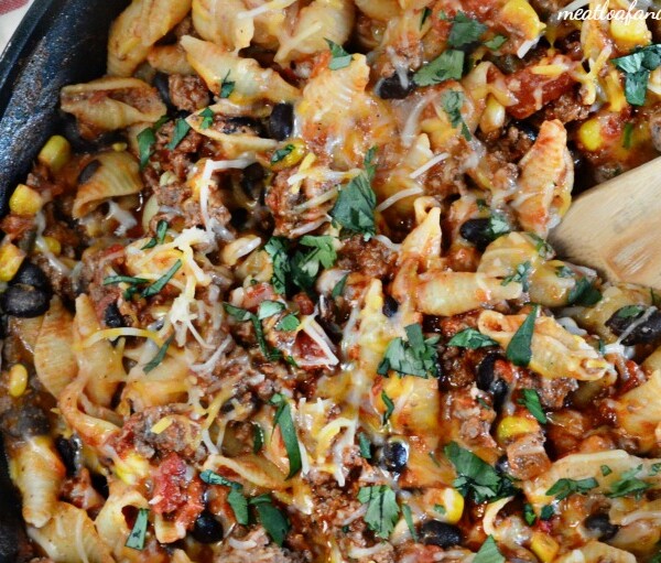 one-pan-mexican-pasta-skillet