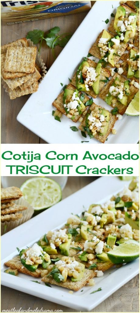 COTIJA CORN AVOCADO TRISCUIT CRACKERS RECIPE