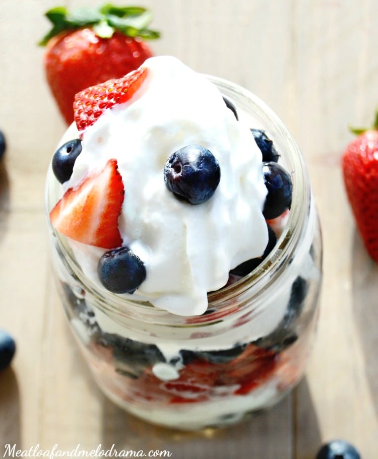 strawberry-blueberry-icecream-parfait