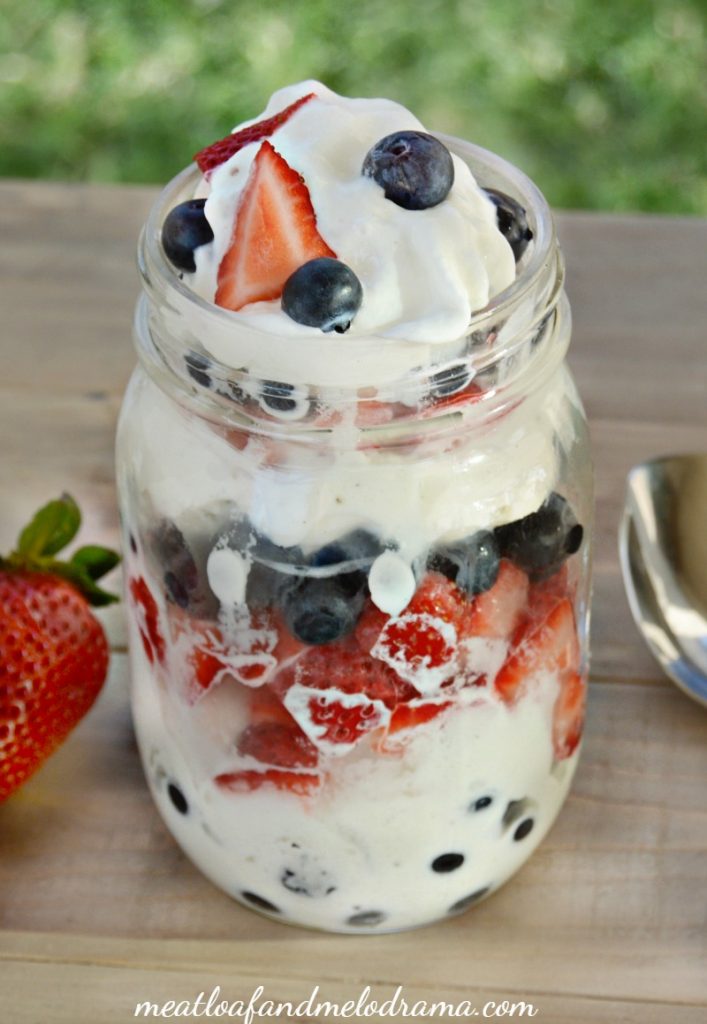 strawberry-blueberry-red-white-blueberry-ice-cream-parfait-mason-jar