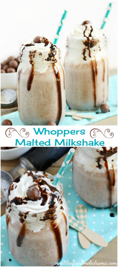 whoppers malted milkshake