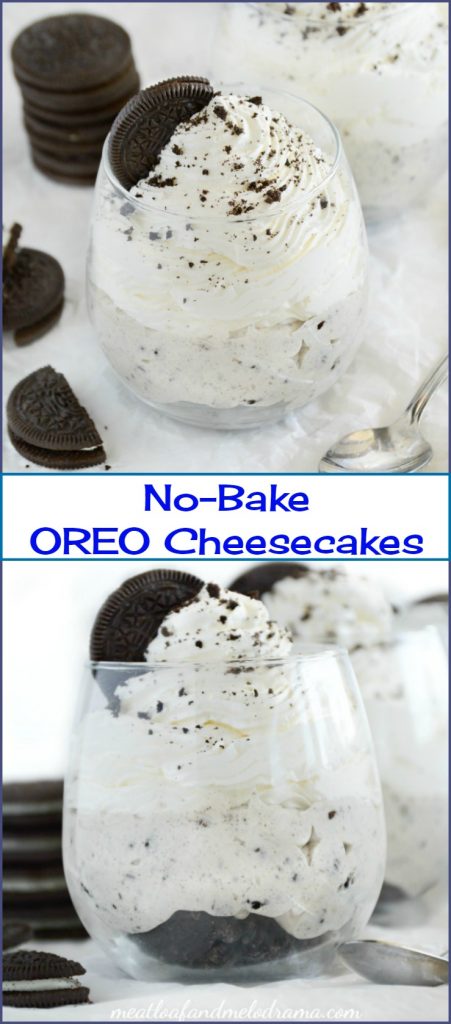 no-bake Oreo Cheesecakes
