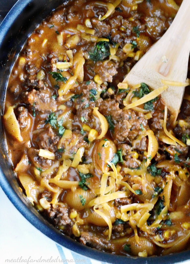 one-pot-cheddar-bbq-shells-beef