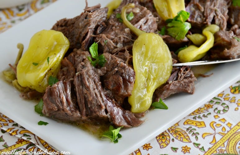 Crock-Pot Mississippi Pot Roast - Meatloaf and Melodrama