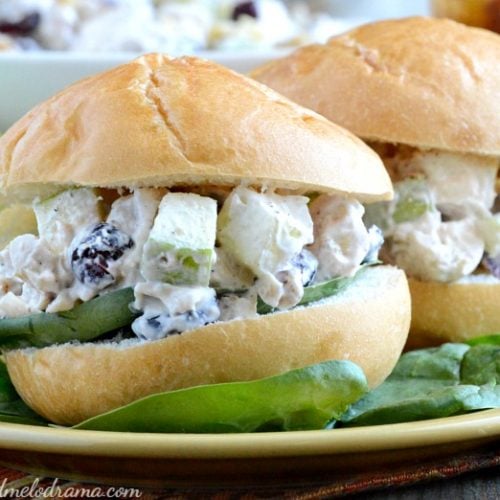 Cranberry Apple Walnut Chicken Salad - Meatloaf and Melodrama