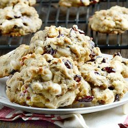oatmeal-cranberry-walnut-cookies-white-chocolate-chips-plated