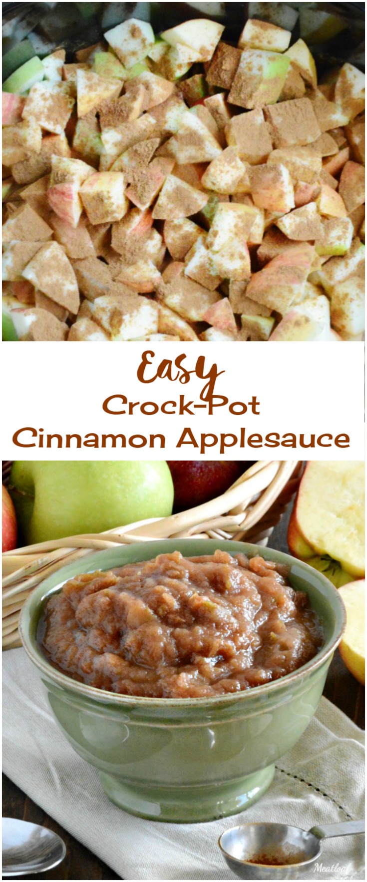 Easy Homemade Crock-Pot Cinnamon Applesauce