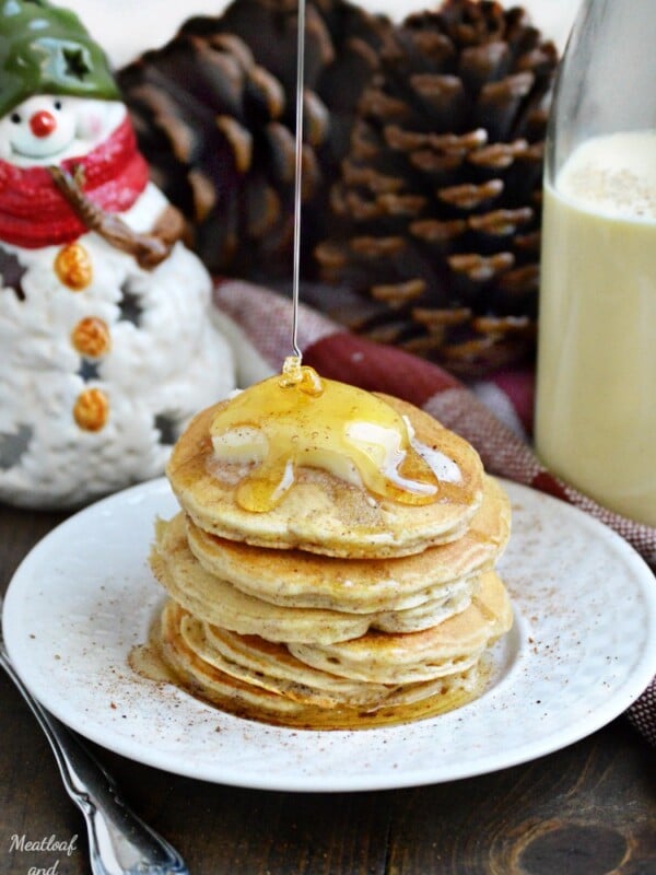 easy-eggnog-pancakes-honey-drizzle