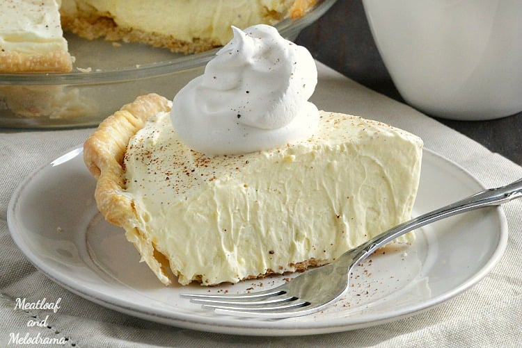 Eggnog Pie