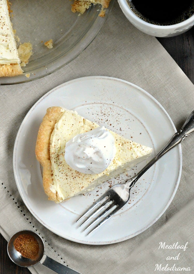 Eggnog Pie Meatloaf and Melodrama