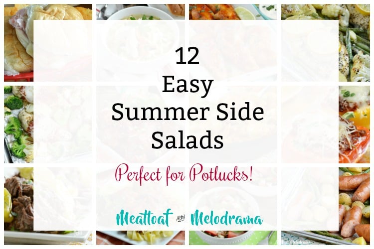 12 easy summer side salads perfect for potlucks collage