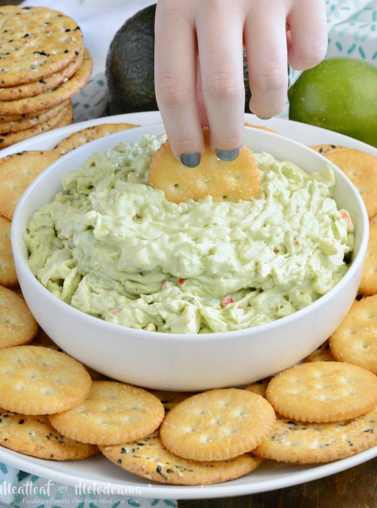 Easy Avocado Crab Dip - Meatloaf and Melodrama