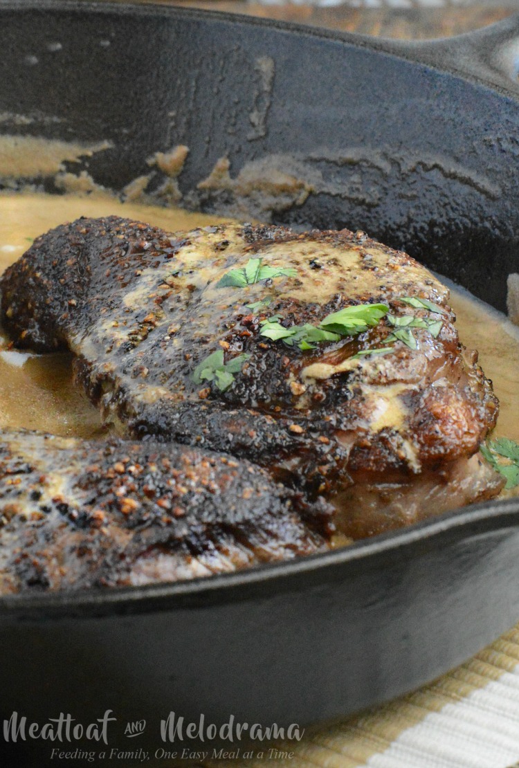 easy steak au poivre recipe for french peppercorn steak