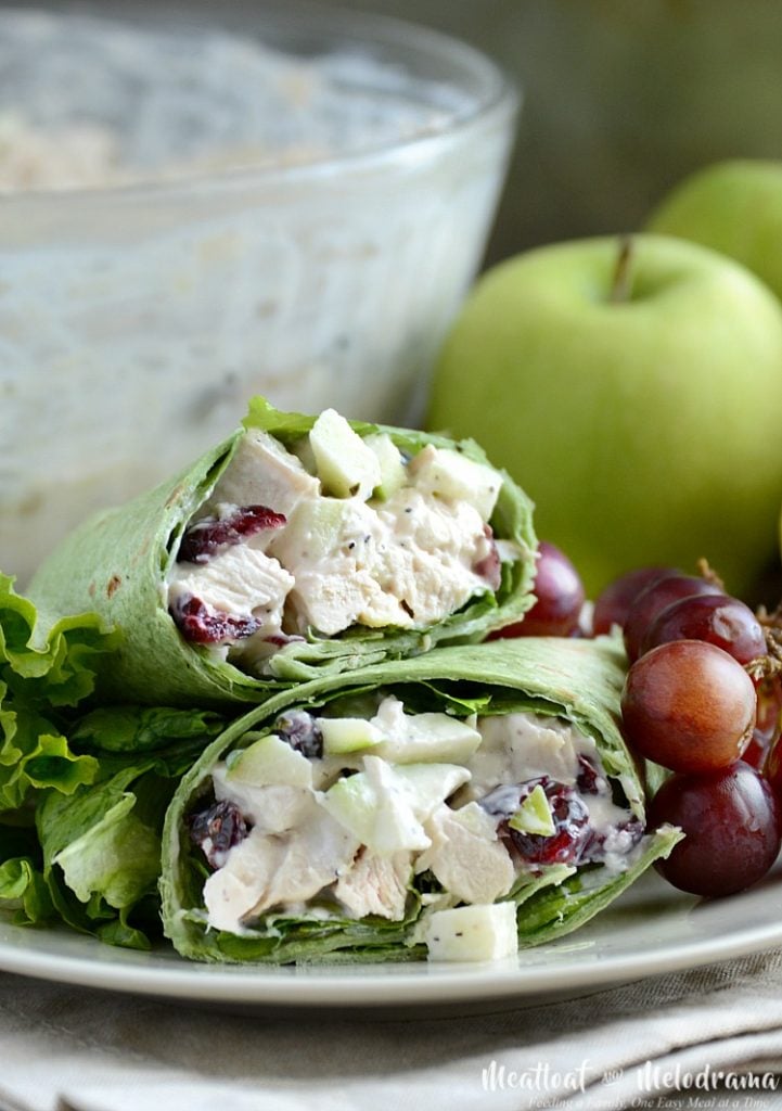 Cranberry Chicken Salad with Apples Meatloaf and Melodrama