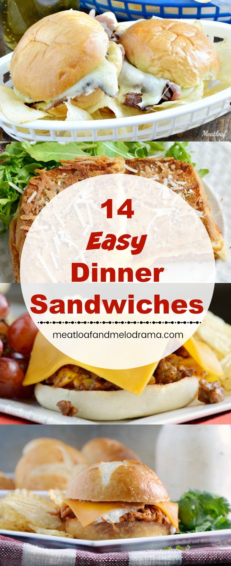14 Easy Dinner Sandwiches