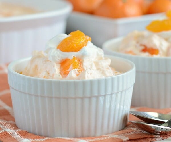 orange jello fruit salad with mandarin oranges