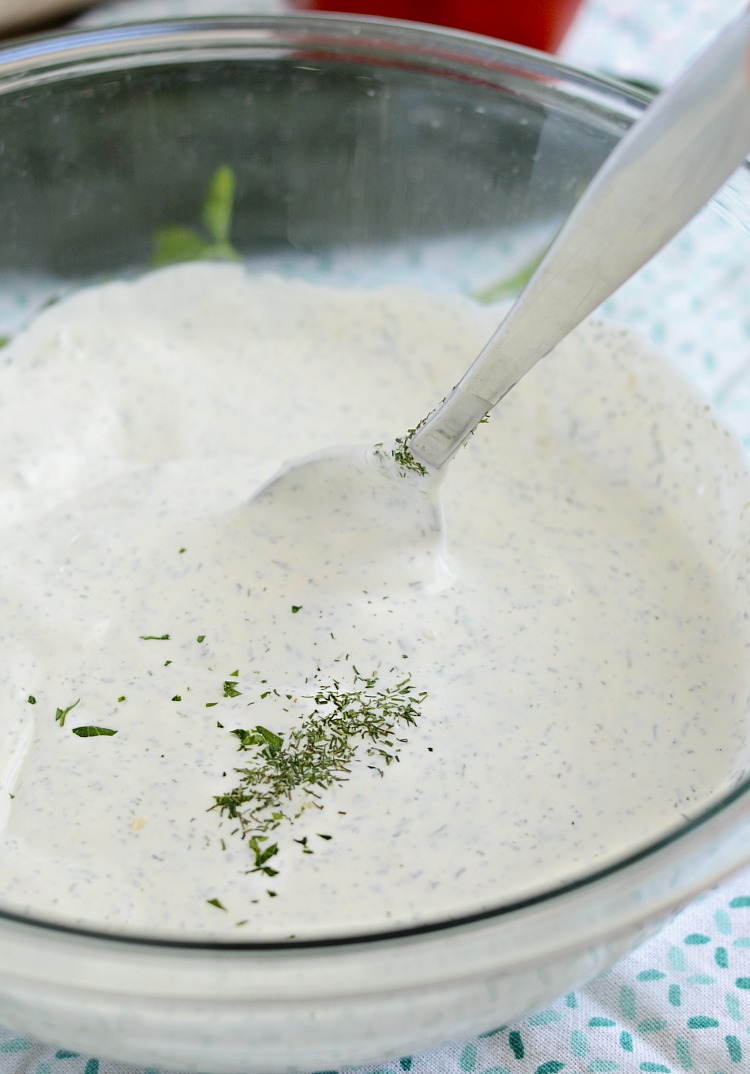 how to make creamy dill dip