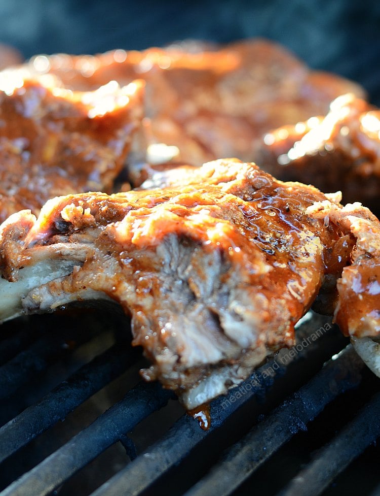 instant pot baby back beer ribs on grill