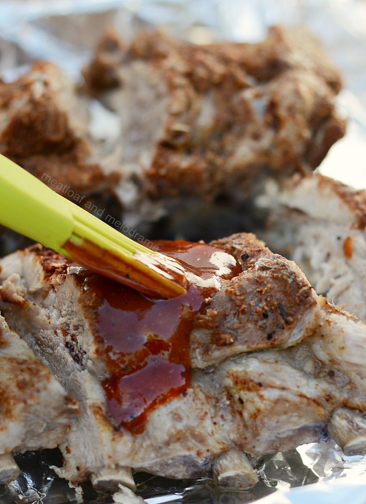 instant pot beer ribs with orange bbq sauce