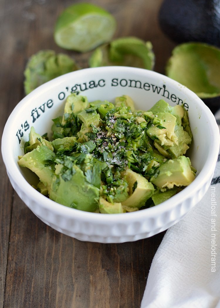 how to make simple guacamole recipe with avocadoes