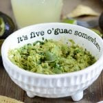 simple guacamole recipe in 5 o'guac somewhere mud pie bowl