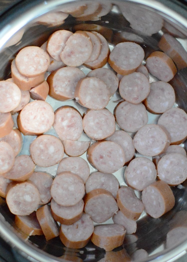 smoked sausage kielbasa in instant pot
