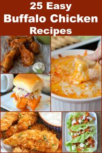 25 recipes using buffalo sauce and chicken