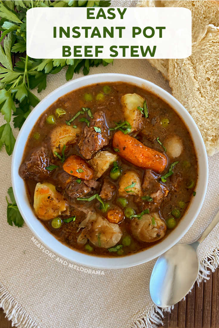 Easiest Instant Pot Beef Stew