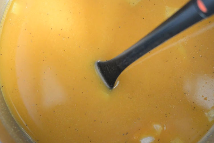 stir pressure cooked instant pot easy pumpkin soup