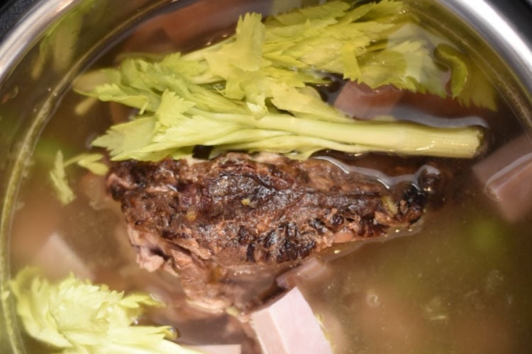 ham bone soup in instant pot