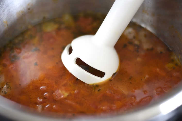 immersion blender for instant pot tomato soup