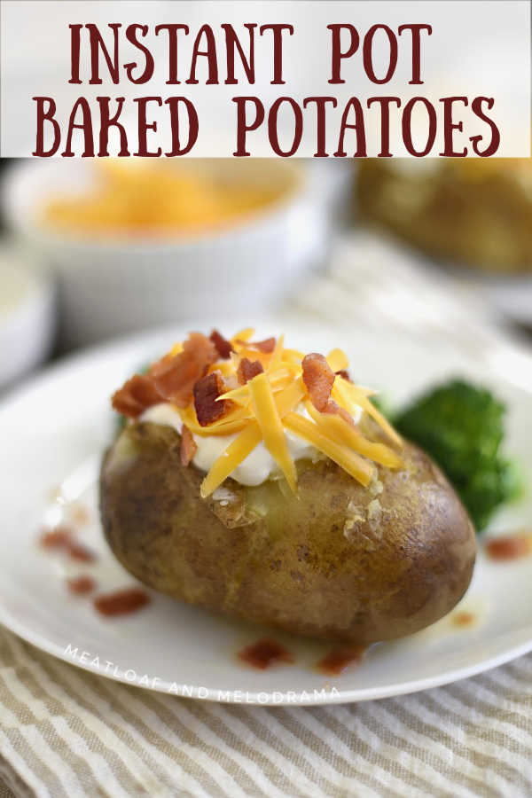 Instant Pot Baked Potatoes recipe
