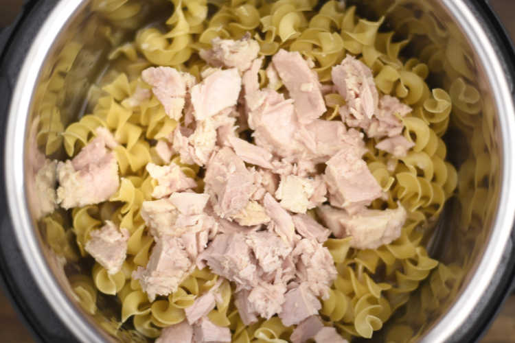 egg noodles and tuna in instant pot