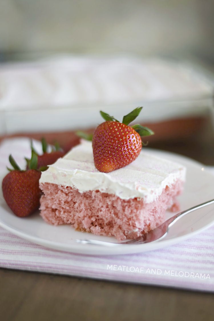 Strawberry Cream Soda Cake Meatloaf and Melodrama
